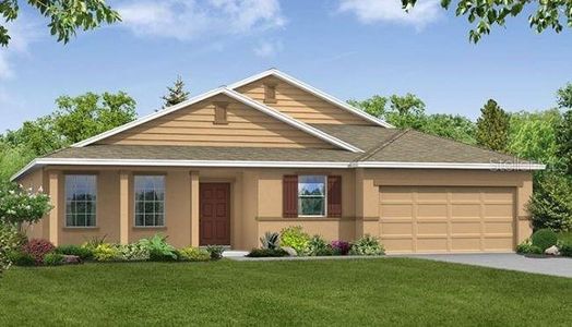 New construction Single-Family house 11678 June Briar Loop, San Antonio, FL 33576 Harmony- photo 0