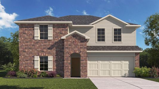 New construction Single-Family house 3819 Meadow Bluff Trl, Princeton, TX 75407 plan Perry - image