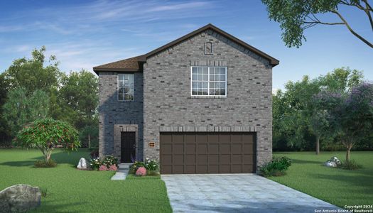 New construction Single-Family house 14320 Iron Knight, San Antonio, TX 78253 Rayburn II- photo 0