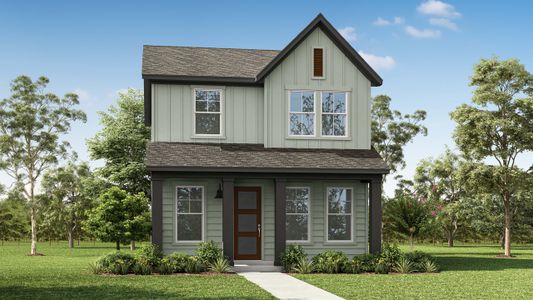 New construction Single-Family house 8200 Fritillary Dr, Austin, TX 78744 plan Scarbrough - image
