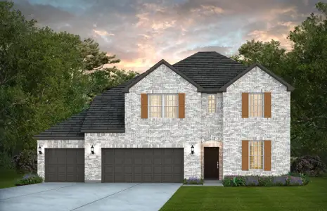 New construction Single-Family house 11407 Duano Cyn, San Antonio, TX 78254 plan Lexington - 3-Car Garage - image