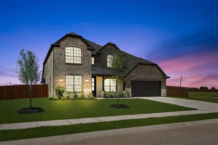 New construction Single-Family house 124 Red Fox Trl, Godley, TX 76044 plan Concept 3218 - image