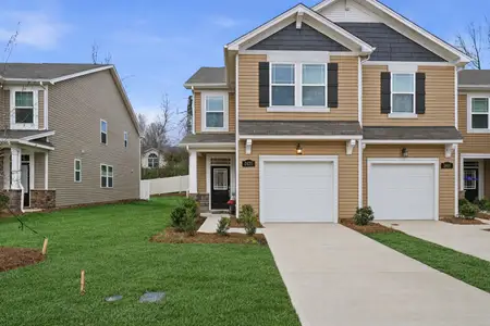 New construction Townhouse house 2475 Hedgecliff Rd, Kannapolis, NC 28083 plan Amira End - image