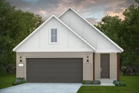 New construction Single-Family house 1114 Martingale St, Georgetown, TX 78633 plan Hallmark - image