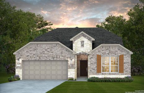 New construction Single-Family house 12212 Josey Wales Wy, San Antonio, TX 78254 Mooreville- photo 0 0