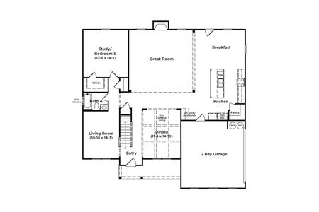 New construction Single-Family house 245 Locust Rd, Locust Grove, GA 30248 plan McKinley II - Side Entry - image 3