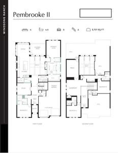 With a fantastic open concept main floor and game-media rooms upstairs, our Pembrook II floor plan was designed for entertaining!