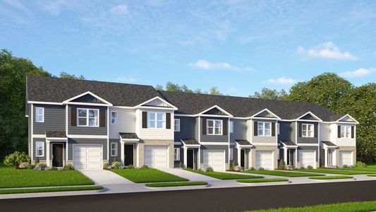 New construction Townhouse house 611 Wilder Bloom Path, Aberdeen, NC 28315 plan PEARSON - image