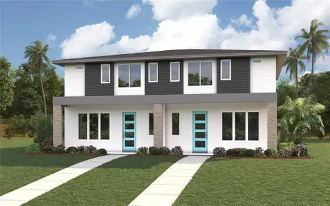 New construction Single-Family house 1005 W Cypress St, Unit 1, Tampa, FL 33606 plan SandHill - image