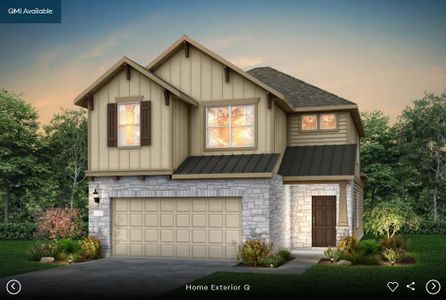 New construction Single-Family house 105 Ventura Dr, Liberty Hill, TX 78642 plan Nelson - image