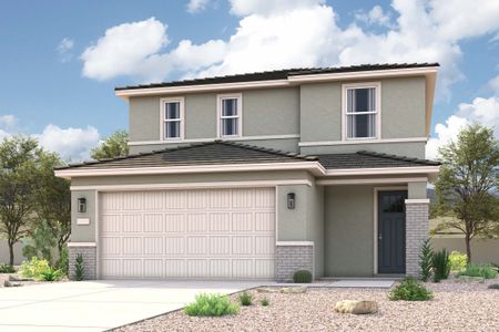 New construction Single-Family house 33697 Blackwell Dr, San Tan Valley, AZ 85143 plan Leyland - image