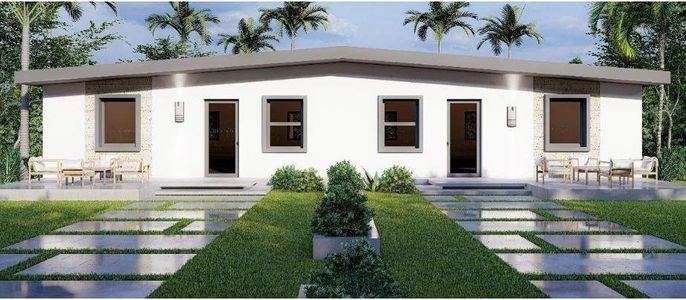 New construction Duplex house 1066 Nw 100Th Ter, Miami, FL 33150 - photo 0