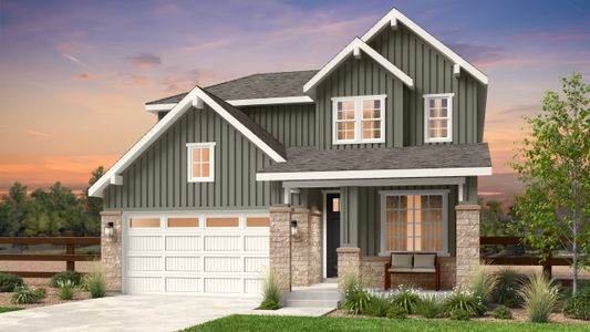 New construction Single-Family house 725 Stillwell Ave, Elizabeth, CO 80107 plan Estes - image