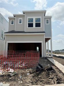 Two-story home with 3 bedrooms, 2.5 baths and 2 car garage on a corner lot