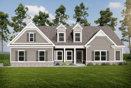 New construction Single-Family house Covington, GA 30014 plan (GA) Emerson Ranch | Side Entry - image