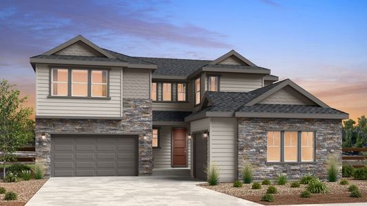 New construction Single-Family house 1720 Fox Trotter Point, Castle Rock, CO 80104 - photo 0