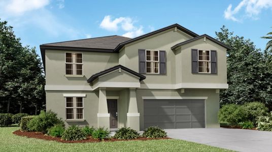 New construction Single-Family house 13183 Violet Flame Avenue, Wimauma, FL 33598 - photo 0