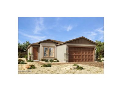 New construction Single-Family house 7653 Fieldstone Dr, Prescott Valley, AZ 86315 plan The Azure A - image