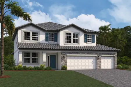 New construction Single-Family house 1719 Rivulet Wy, Zephyrhills, FL 33541 plan Sonoma II - image