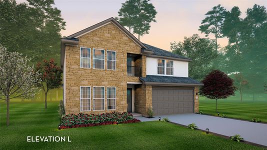 New construction Single-Family house 209 Joy Ln, Liberty Hill, TX 78642 plan Southfork - image