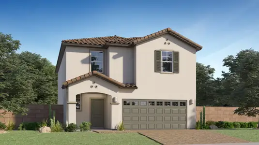 New construction Single-Family house 9731 W Weldon Ave, Phoenix, AZ 85037 plan Monterey Plan 3053 - image