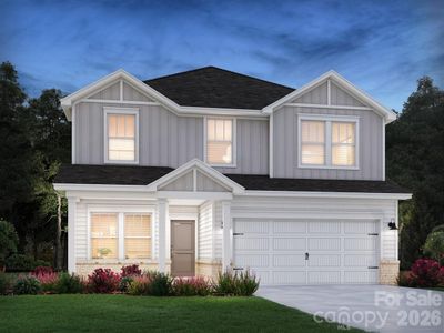 New construction Single-Family house 5049 Poplin Vly, Cherryville, NC 28021 plan Rockwell Basement - image