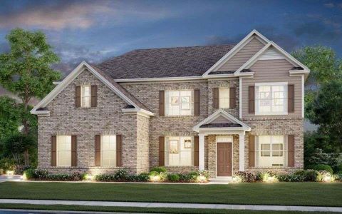 New construction Single-Family house 4164 Viola Pl, South Fulton, GA 30349 plan Birch - image