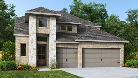 New construction Single-Family house 504 Athabaska Trail, New Braunfels, TX 78130 2730W- photo 0