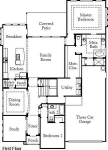 New construction Single-Family house 2106 Big Cypress Rd, Mansfield, TX 76063 Caddo II- photo 0