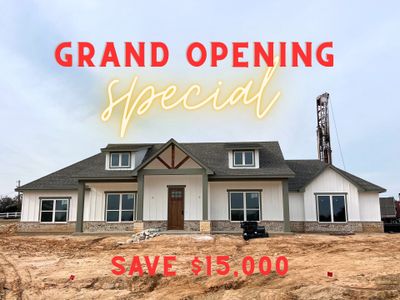 New construction Single-Family house 39 Cattleman Dr, Poolville, TX 76487 plan The Clover - image