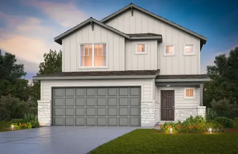 New construction Single-Family house 12127 Vaquera Bnd, San Antonio, TX 78254 plan Monroe - image