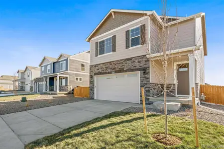 New construction Single-Family house 18029 Dandy Brush Ln, Parker, CO 80134 ELDER II- photo 1 1