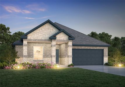New construction Single-Family house 1882 Glacier Gorge Trl, Dayton, TX 77535 plan The Highlands - image
