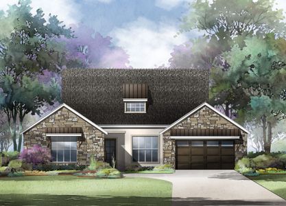 New construction Single-Family house 110 Agua, Bastrop, TX 78602 plan Charleston - image