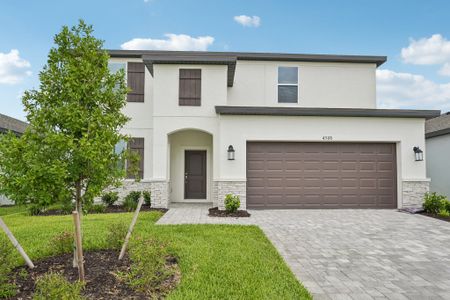New construction Single-Family house 4508 Outhaul Run, Palmetto, FL 34221 plan Delray - image