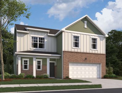 New construction Single-Family house 261 Babbling Brook Dr, Wilson's Mills, NC 27520 plan Splendor - image