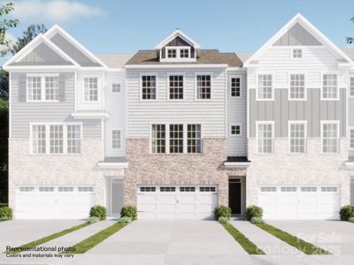 New construction Townhouse house 1032 Bandon Dr, Waxhaw, NC 28173 plan Aynsley - image