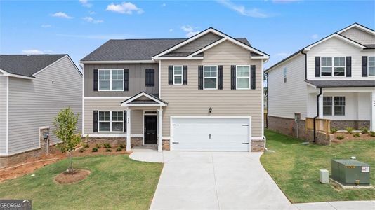 New construction Single-Family house 354 Moosehead Trl, Hoschton, GA 30548 plan Hayden - image