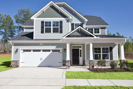New construction Single-Family house 510 Husketh Rd, Youngsville, NC 27596 plan Austin - image