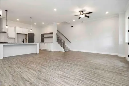 New construction Townhouse house 937 Willingham Dr, Unit 7, Hapeville, GA 30354 plan The Hapeville - image 15