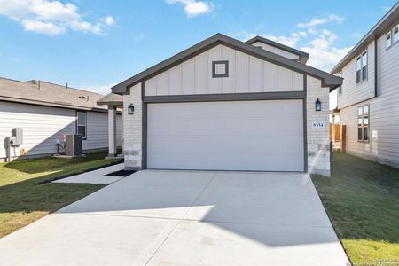 New construction Single-Family house 8554 Black Harrier, San Antonio, TX 78222 Telluride- photo 0