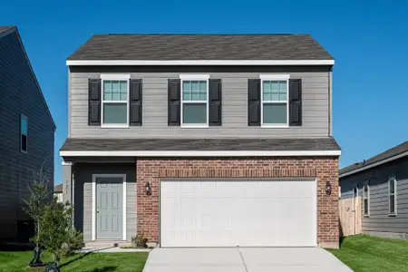 New construction Single-Family house 401 Enforcer Lp, Jarrell, TX 76537 plan Endeavor - image