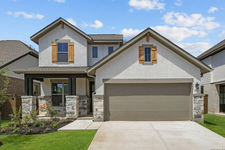 New construction Single-Family house 12527 Sylvanite, San Antonio, TX 78254 plan Woodlake - image