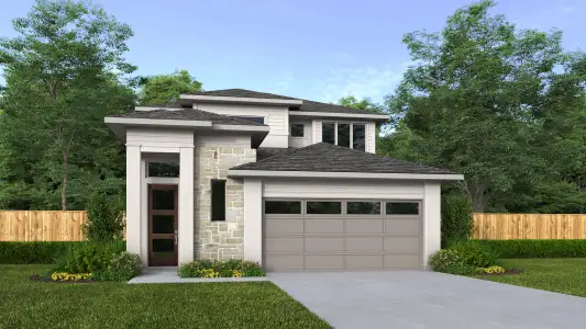 New construction Single-Family house 8100 Elijah Craig Wy, Austin, TX 78744 plan 2412E - image
