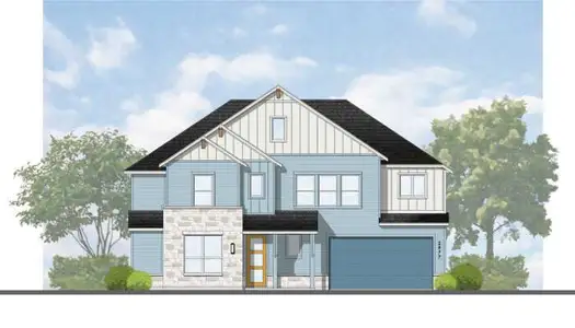 New construction Single-Family house 204 Rollo Rd, Liberty Hill, TX 78642 plan Rogers - image