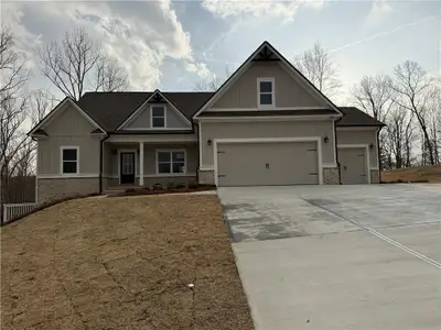 New construction Single-Family house 1161 Birch Wy, Loganville, GA 30052 plan (GA)Avondale A.2 3 Front Entry (with bonus) - image