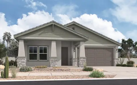 New construction Single-Family house 36781 W Nina St, Maricopa, AZ 85138 plan Goldenrod II - image