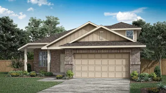 New construction Single-Family house 283 Tailwind Dr, Kyle, TX 78640 plan Sergio - image