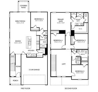 New construction Single-Family house 912 Grand Mesa Dr, Garner, NC 27529 plan Paisley - image
