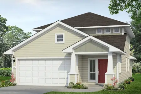 New construction Single-Family house 13408 Underbank Rd, Pflugerville, TX 78660 plan Edgebrooke 2107 - image